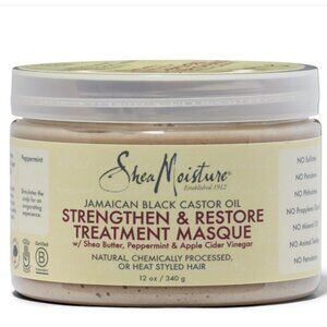 Shea Moisture Jamaican Black Castor Oil Strengthen & Restore Masque